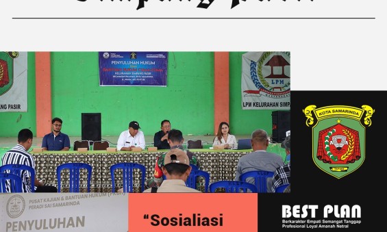 Sosialisasi mengenai Penyuluhan Bantuan Hukum Cuma-Cuma